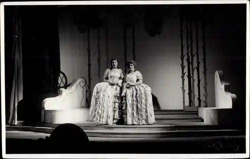 Foto Ak Salzburg in Österreich, Salzburger Festspiele, Theaterszene, Opernszene