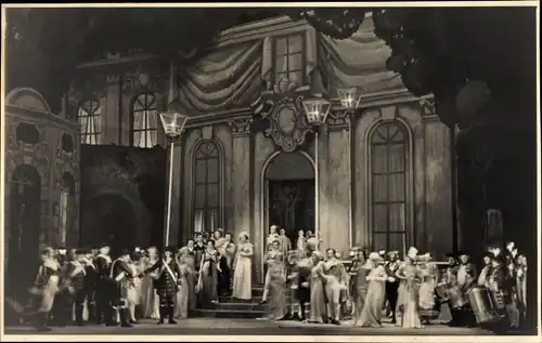 Foto Ak München Bayern, Opernszene, Richard Strauss, Friedenstag