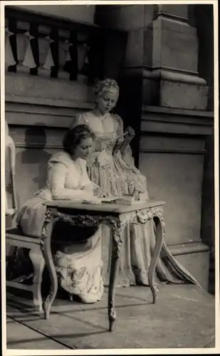 Ak Salzburg in Österreich, Salzburger Festspiele, Opernszene, Theaterszene