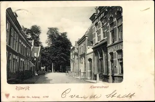 Ak Rijswijk Südholland Niederlande, Heerenstraat