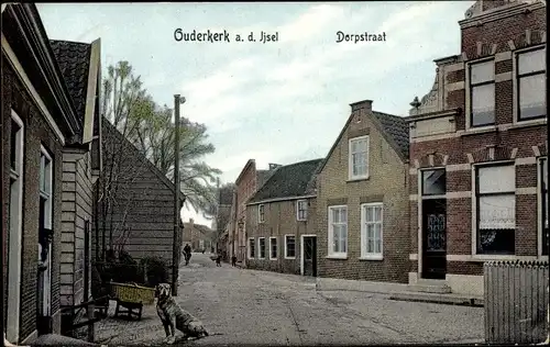 Ak Ouderkerk aan den IJssel Südholland, Dorpstraat