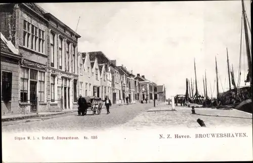 Ak Brouwershaven Zeeland, N. Z. Haven