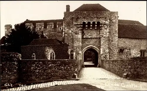 Foto Ak Leeds Yorkshire England, Leeds Castle, Eingangstor