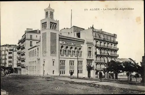 Ak Algier Alger Algerien, La Depeche Algerienne