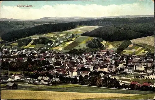 Ak Olbernhau im Erzgebirge Sachsen, Panorama