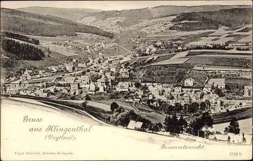 Ak Klingenthal im Vogtland Sachsen, Gesamtansicht