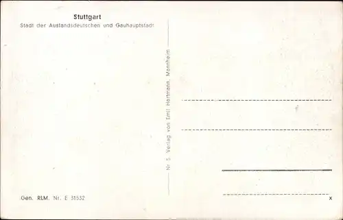 Ak Stuttgart in Württemberg, Königsbau, Straßenbahnen