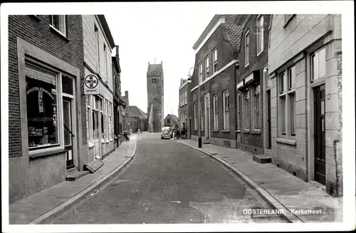 Ak Oosterland Zeeland, Kerkstraat