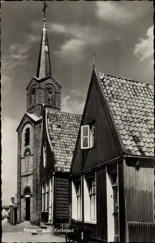 Ak Nieuwendam Amsterdam Nordholland, Kerkepad