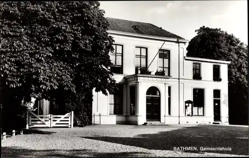 Ak Bathmen Overijssel Niederlande, Gemeentehuis