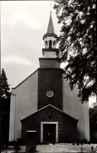 Ak Nieuw Amsterdam Emmen Drenthe Niederlande, Ned. Herv. Kerk