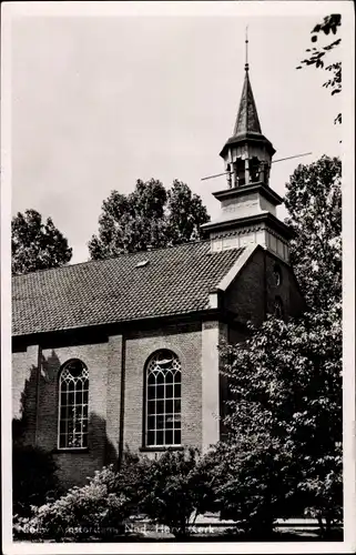 Ak Nieuw Amsterdam Emmen Drenthe Niederlande, Ned. Herv. Kerk