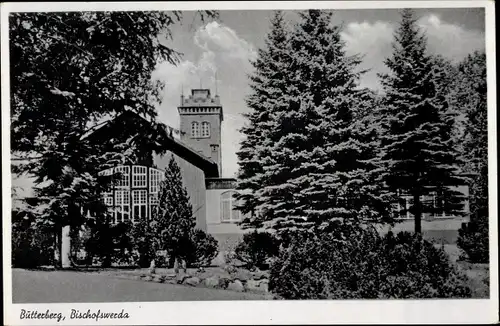 Ak Butterberg Bischofswerda in Sachsen, Berggasthaus Butterberg