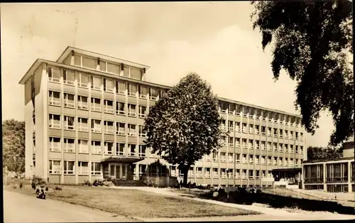 Ak Bischofswerda in Sachsen, Verwaltungsgebäude des Rates des Kreises