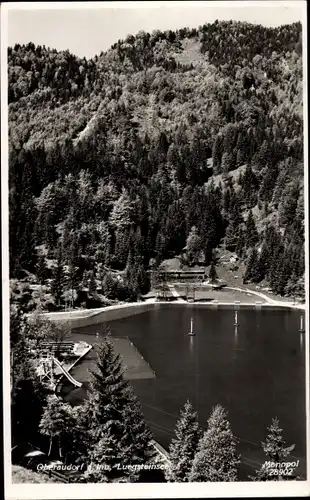 Ak Oberaudorf am Inn Oberbayern, Luegsteinsee