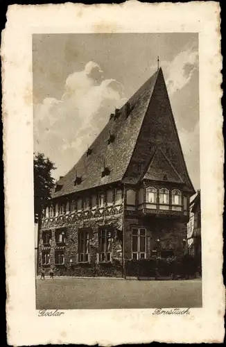 Ak Goslar am Harz, Brusttuch