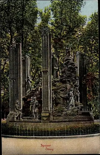 Ak Speyer am Rhein, Ölberg