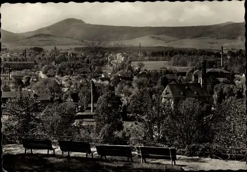 Ak Großschönau in der Oberlausitz Sachsen, Blick vom Hutberg