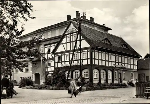 Ak Jonsdorf in Sachsen, FDGB Erholungsheim Jonashof, Außenansicht