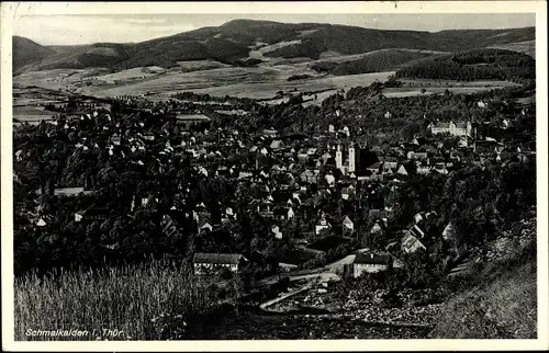 Ak Schmalkalden im Thüringer Wald, Panorama