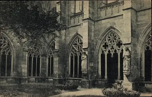 Ak Mainz am Rhein, Klostergarten im Dom