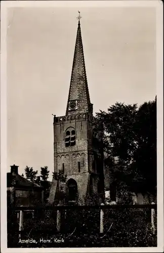 Ak Ameide Südholland, Herv. Kerk