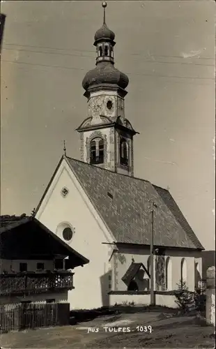 Foto Ak Tulfes Tirol, Kirche