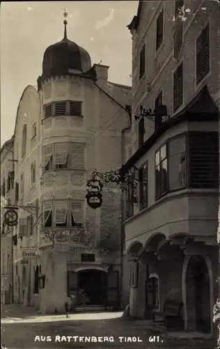Foto Ak Rattenberg in Tirol, Stadtansicht