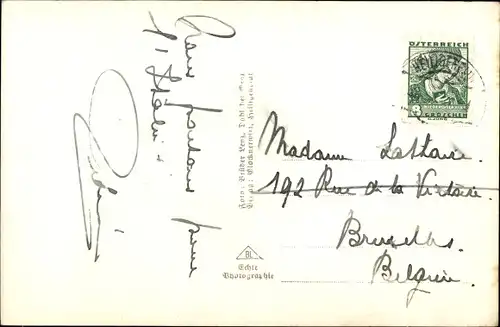 Ak Heiligenblut Tirol, Ort mit Kirche und Großglockner