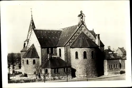 Ak Voerendaal Limburg, R. K. Kerk St. Laurentius
