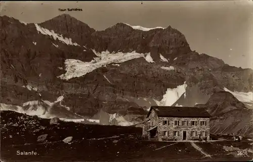 Ak Salanfe Salvan Kanton Wallis, Berghütte, Tour Sallieres