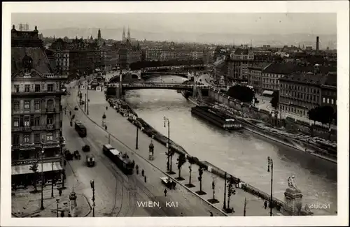 Ak Wien 1 Innere Stadt, Kai