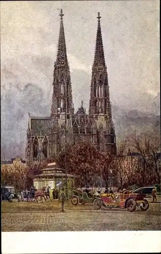 Künstler Ak Wien 9 Alsergrund Österreich, Votivkirche