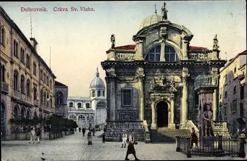 Ak Dubrovnik Kroatien, Crkva Sv. Vlaha