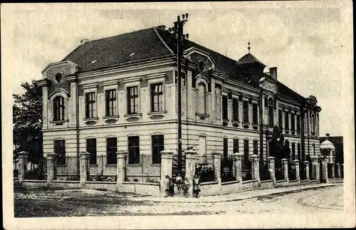 Ak Smecno Smetschno Smeczno Mittelböhmen, Chlapecka skola