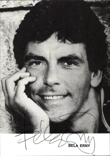 Ak Schauspieler Bela Erny, Portrait, Autogramm