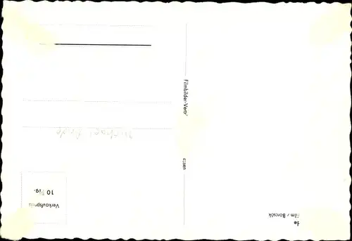 Ak Schauspieler Ande, Portrait, Autogramm