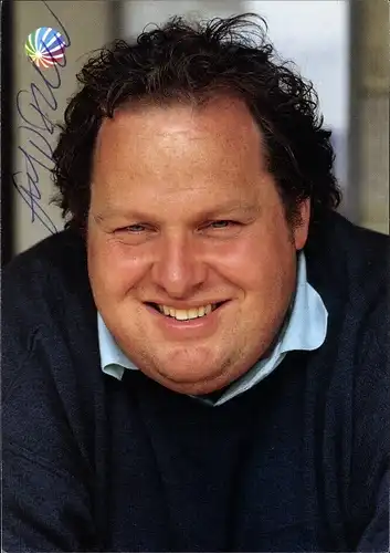 Ak Schauspieler und Kabarettist Ottfried Fischer, Autogramm