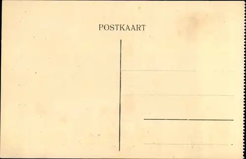Ak Staden Westflandern, Bahnhof, Straßenpartie