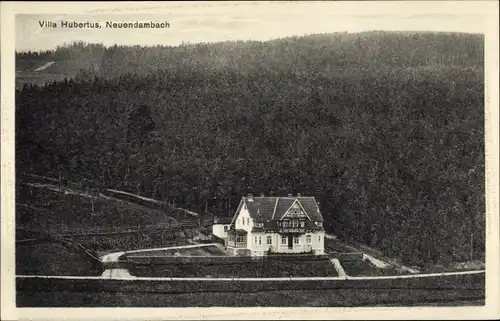 Ak Neuendambach Gerhardtsgereuth Hildburghausen in Thüringen, Villa Hubertus