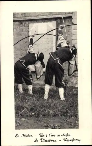 Ak En Flandre, Tir a l'arc au clocher, Bogenschützen