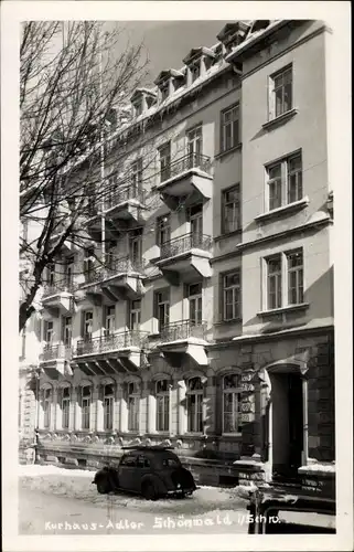 Foto Ak Schönwald im Schwarzwald, Kurhaus Adler