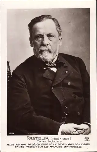 Ak Louis Pasteur, Französischer Chemiker