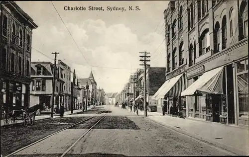 Ak Sydney Nova Scotia Kanada, Charlotte Street