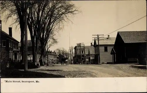 Foto Ak Searsport Maine, Main Street