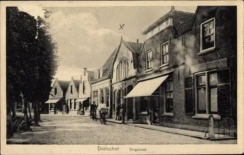 Ak Dreischor Zeeland, Ringstraat