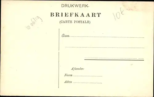 Ak Zonnemaire Zeeland, Straßenpartie, Anwohner