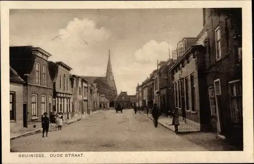 Ak Bruinisse Zeeland, Oude Straat