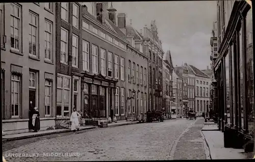 Ak Middelburg Zeeland Niederlande, Langedelft
