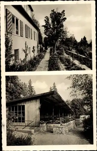 Ak Blaustein in Württemberg, Kinderkurheim Herrlingen, AWO, Gartenpartie